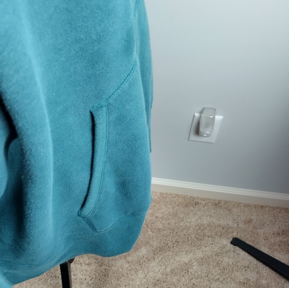 Member's Mark Hoodie Sweatshirt Green Luxe Knit Pullover 2xl Newport Boyfriend - Picture 4 of 13